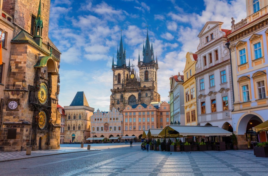 Où se trouve Prague dans le monde ?